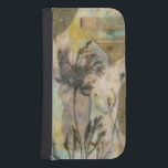 Vellum Floral II Galaxy S4 Wallet Case<br><div class="desc">Floral</div>