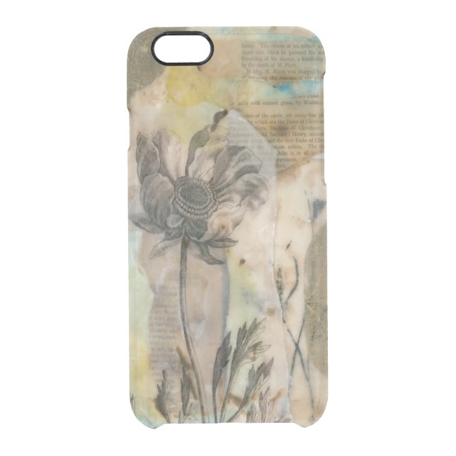 Vellum Floral II Uncommon iPhone Case (Back)