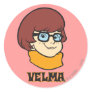 Velma Name Graphic Classic Round Sticker