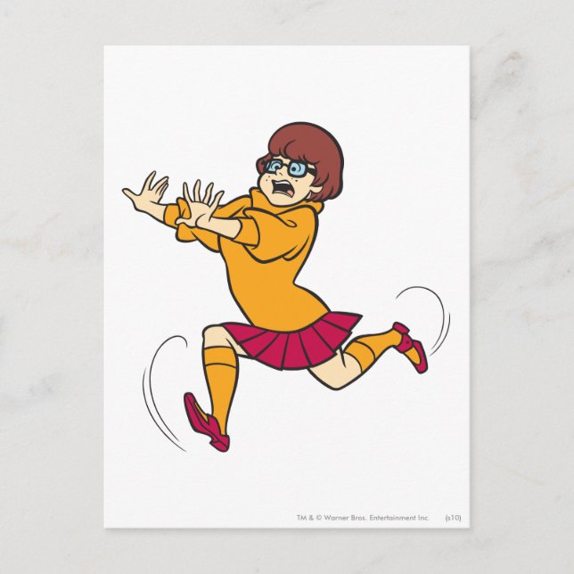 Velma Running Postcard (Front)