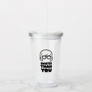 Velma "Smarter Than You" Graphic Acrylic Tumbler