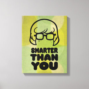 Velma "Smarter Than You" Graphic Canvas Print