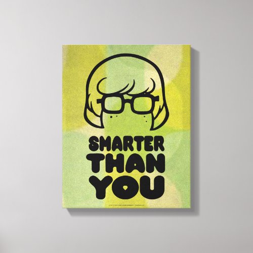 Velma Smarter Than You Graphic Canvas Print