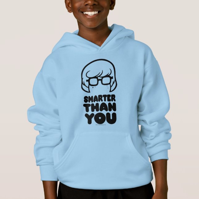 Velma "Smarter Than You" Graphic Hoodie (Front)