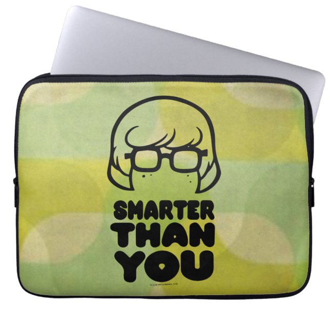 Velma "Smarter Than You" Graphic Laptop Sleeve (Front)