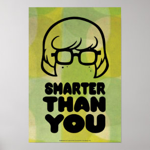 Velma "Smarter Than You" Graphic Poster