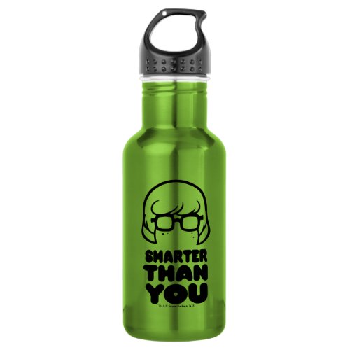 Velma Smarter Than You Graphic Stainless Steel Water Bottle