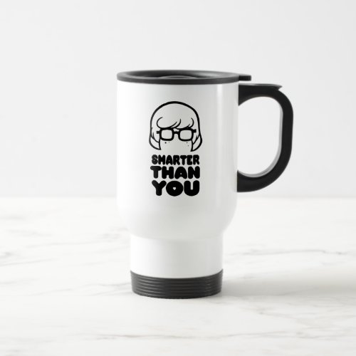 Velma Smarter Than You Graphic Travel Mug