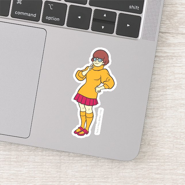 Velma Solves The Case Sticker (Detail)