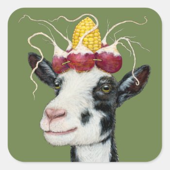 Velma The Goat Stickers by vickisawyer at Zazzle