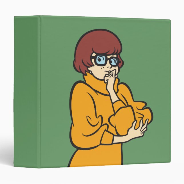 Velma Thinking 3 Ring Binder (Front/Spine)