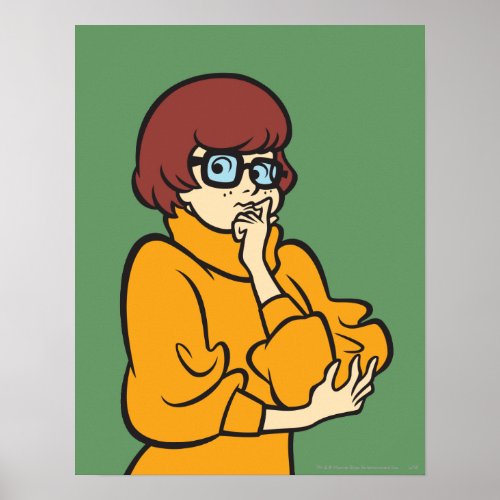 Velma Thinking Poster