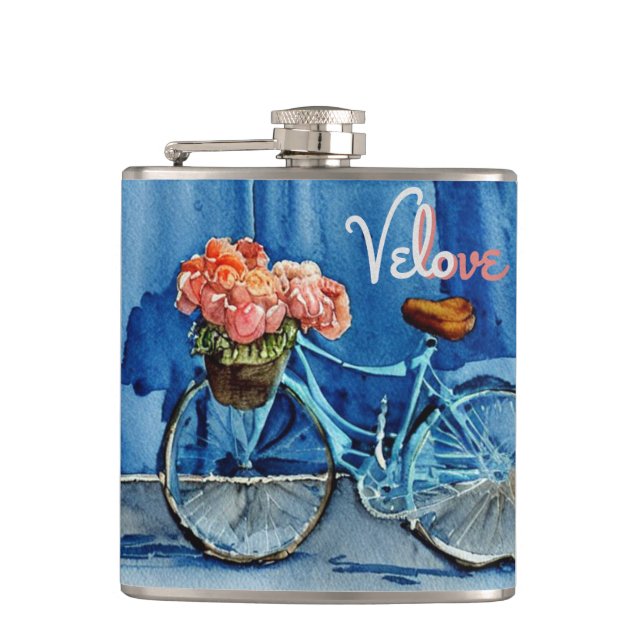 Velo Love Cycling Flask (Front)