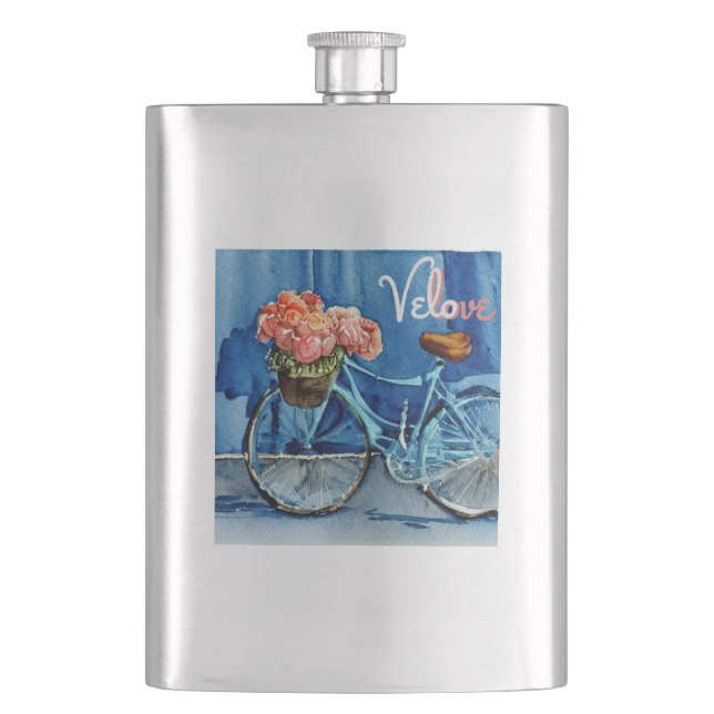 Velo Love Cycling Flask (Front)