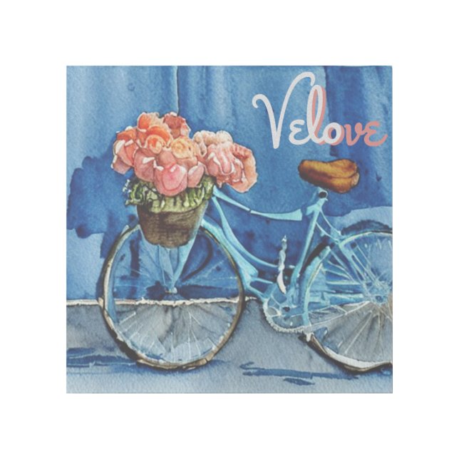Velo Love Cycling Gallery Wrap (Front)