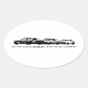 VeloceE30 Promo Oval Sticker