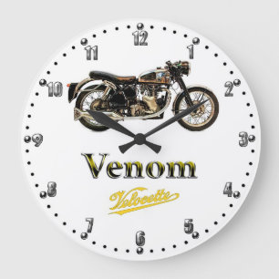 Velocette Venom Motorcycle Quartz Wall Clock