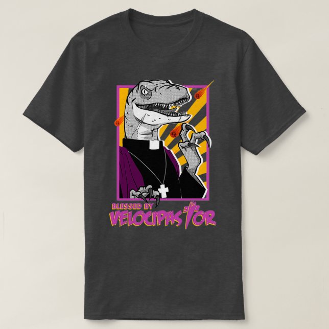 Velocipastor T-Shirt (Design Front)