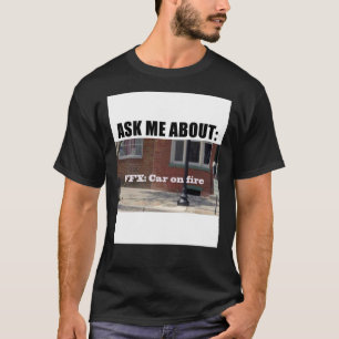 Velocipastor Vfxcar On Fire T-Shirt