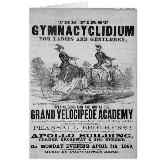 Velocipede Cards (Front)