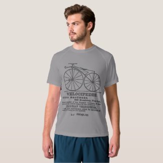 Velocipede Cycling Tee Shirt