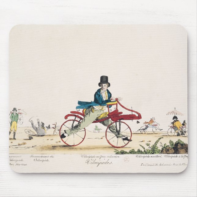 Velocipedes Mouse Pad (Front)