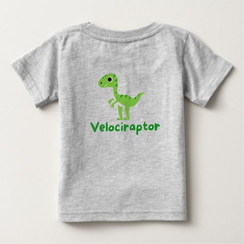 Velociraptor Baby t_shirt