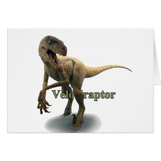 Velociraptor Cards (Front Horizontal)