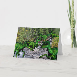 Velociraptor Forest Birthday from All Card