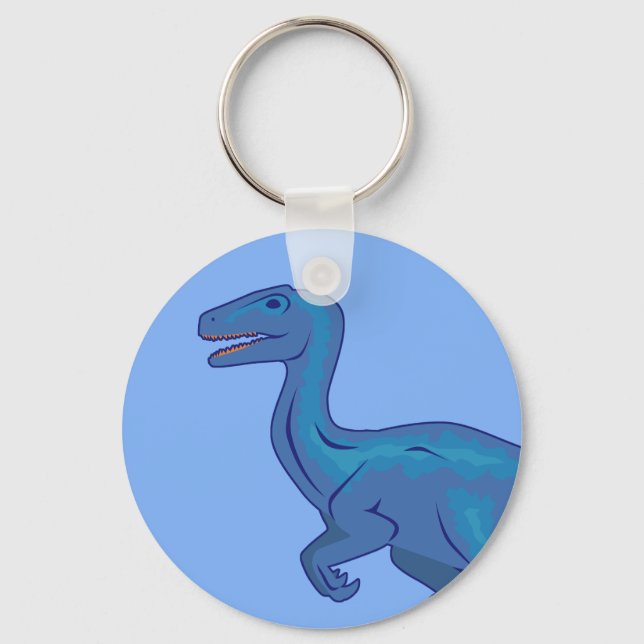 Velociraptor Keychain (Front)