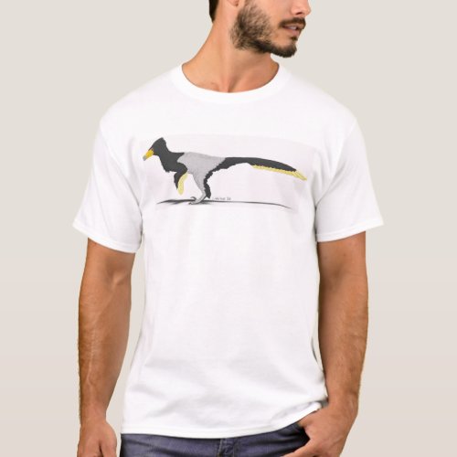 Velociraptor mens t_shirt
