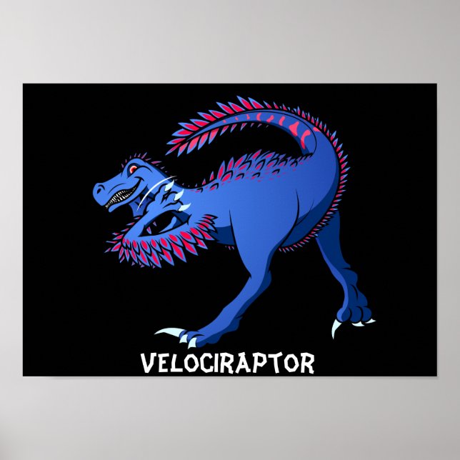 Velociraptor Poster (Front)
