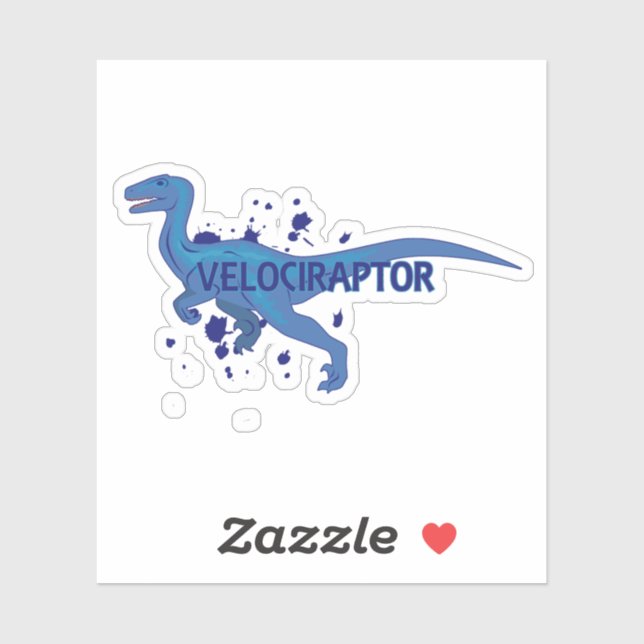 Velociraptor Sticker (Sheet)