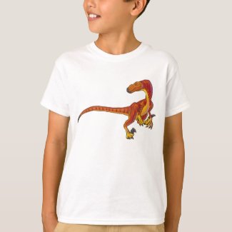 Velociraptor, The High Velocity Predator.Version 2 T-Shirt