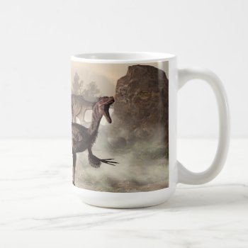 Velociraptors Coffee Mug by ArtOfDanielEskridge at Zazzle