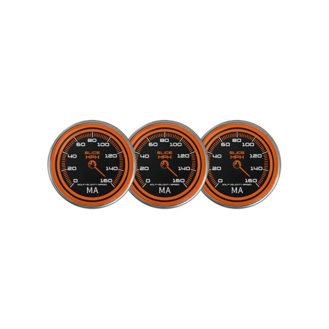 Velocity Speed Golf Geek Ball Marker (3 Up)