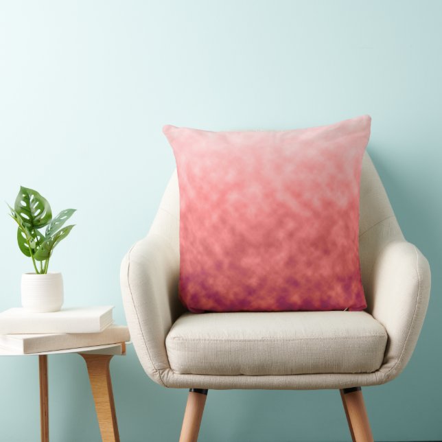 Velour Dusk Throw Pillow (Chair)