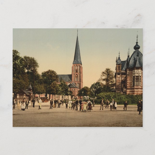 Velper Square, Arnhem, Netherlands Postcard (Front)