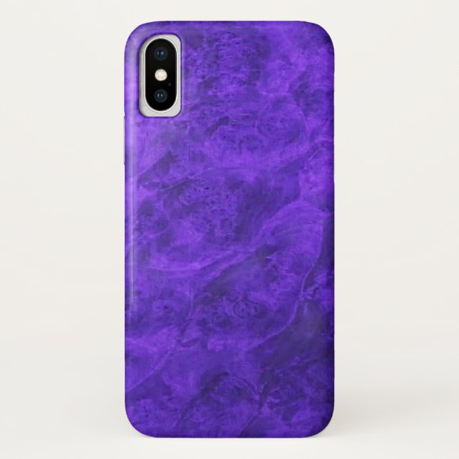 Velvet Amethyst Purple Case-Mate iPhone Case (Back)