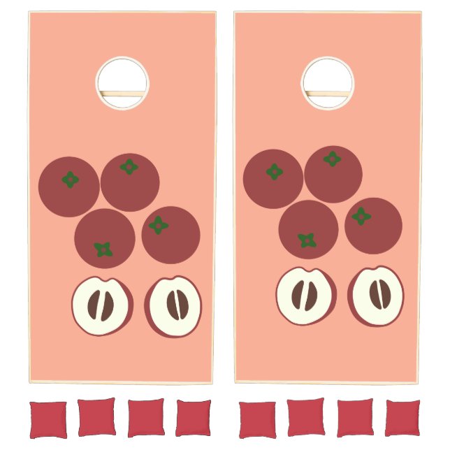 Velvet Apple Cornhole Set (Set)