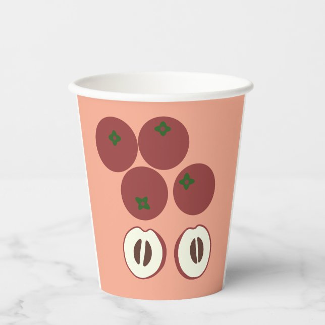 Velvet Apple Paper cup (Front)