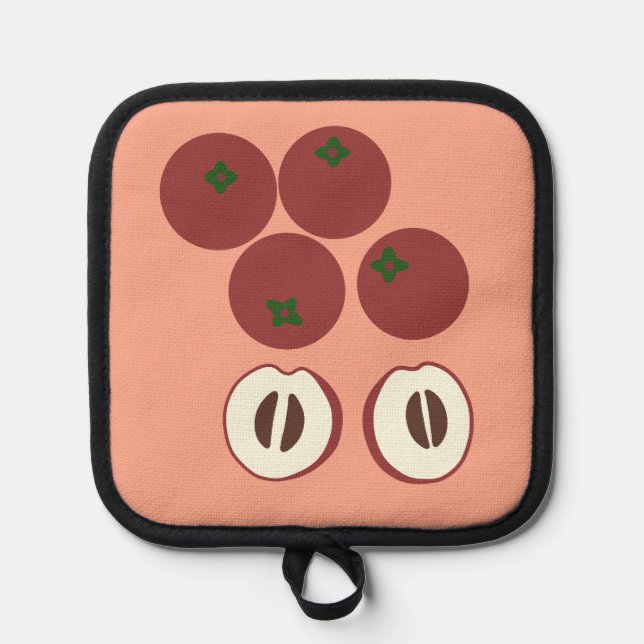 Velvet Apple Pot Holder (Front)