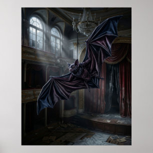 Velvet Bat Opera Hall Poster