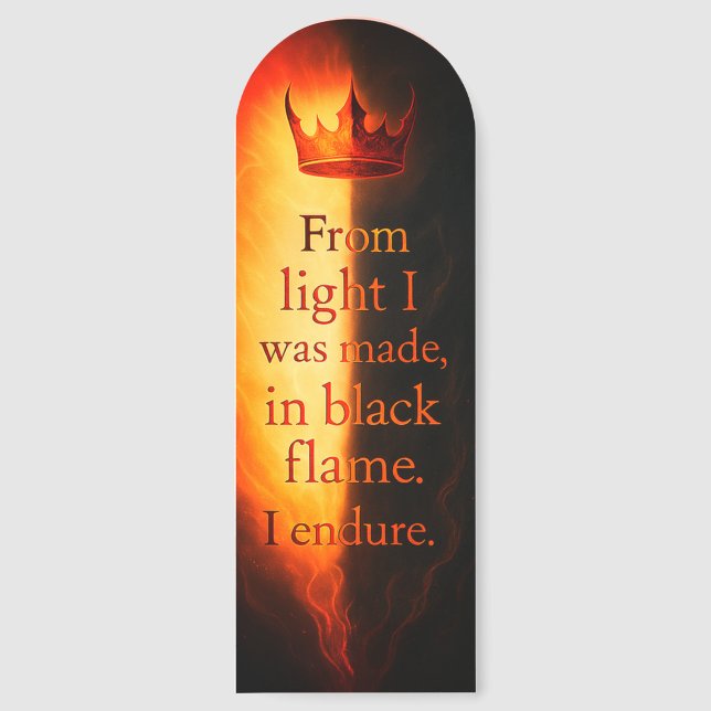 Velvet Bite Saga Bookmark | Auren Valtez™ (Front)