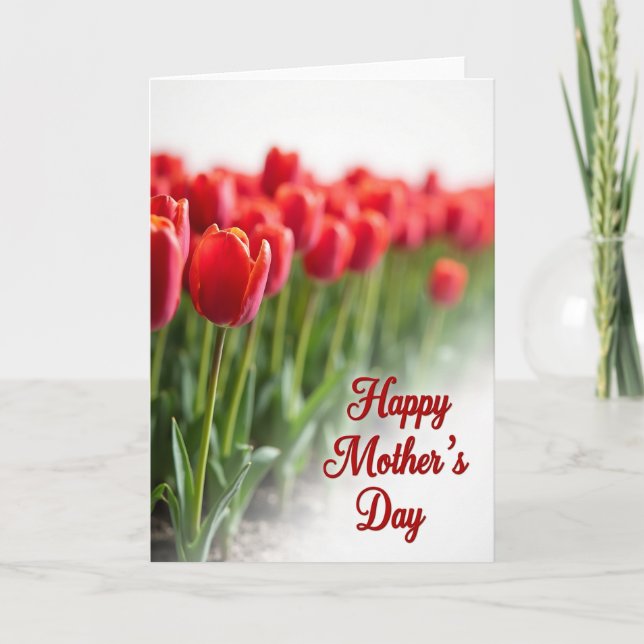 Velvet Bloom Floral Love Card (Front)