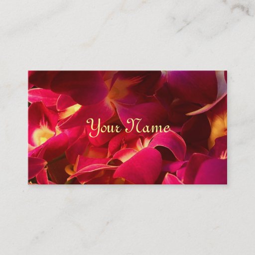 Customizable Velvet Business Card Templates