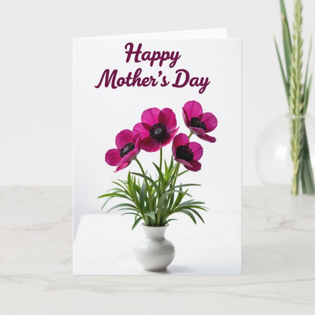 Velvet Core Mothers Day Card (Front)