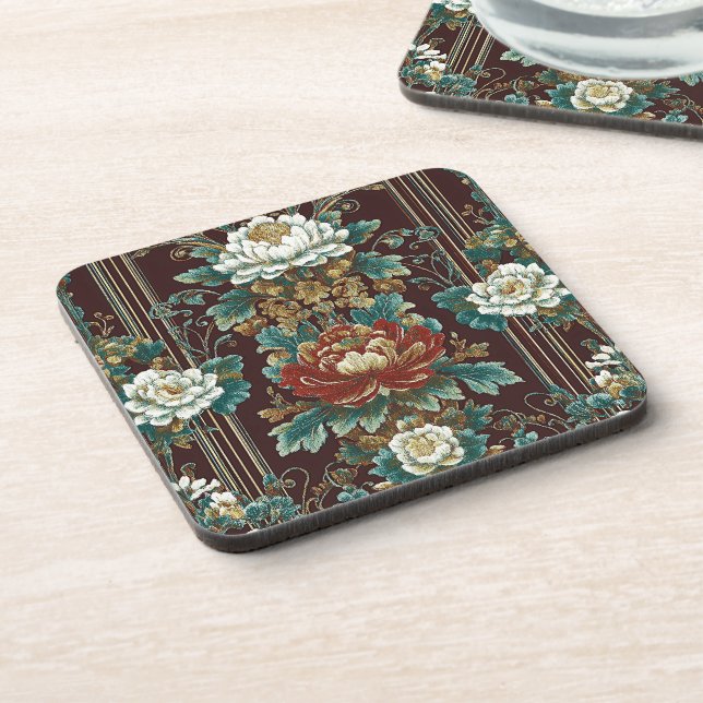 Velvet Dynasty Beverage Coaster (Left Side)