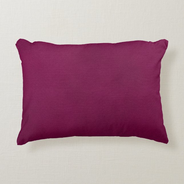 Velvet fabric cloth material accent pillow (Front)