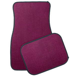 Velvet fabric cloth material car floor mat